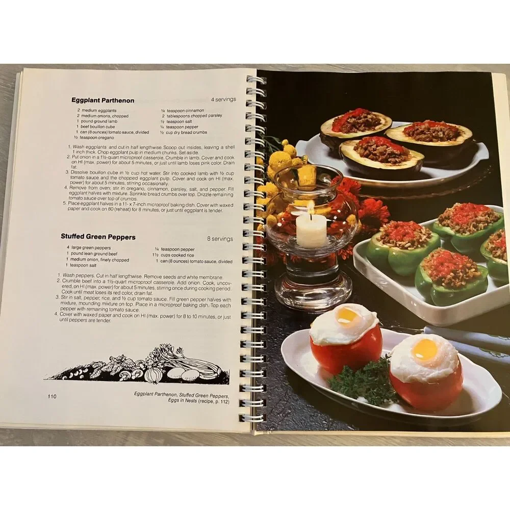 Kenmore Microwave Cooking from Sears, spiral bound
